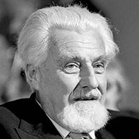 Retrato de Konrad Lorenz