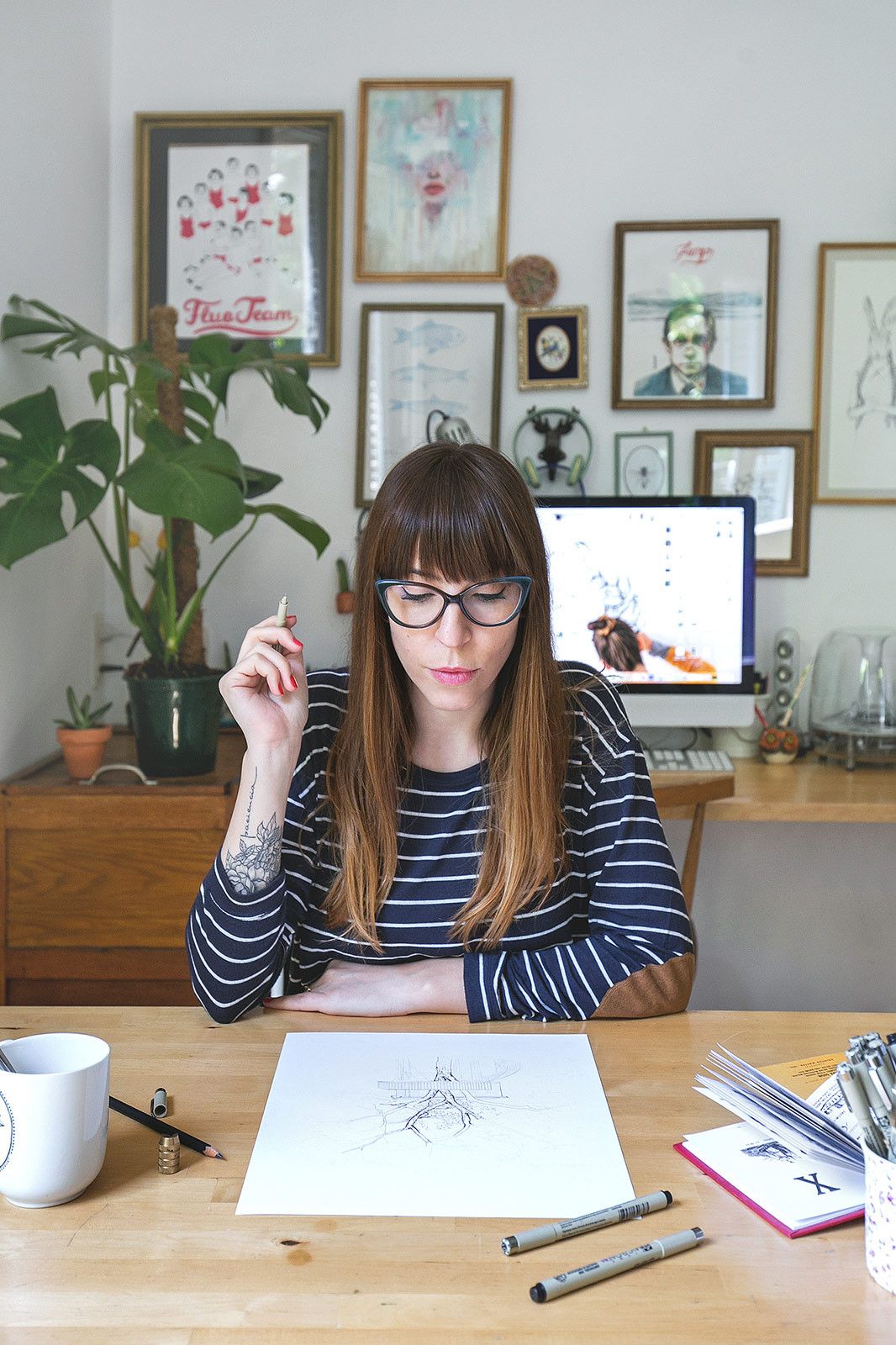 Retrato de  Laura Agustí (Lalauri)