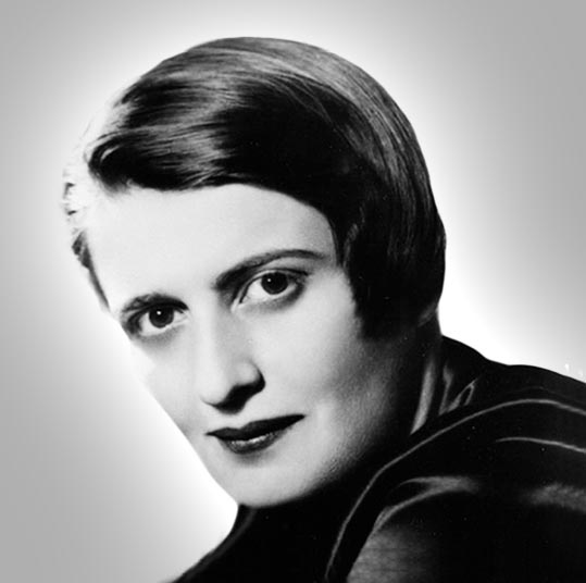 Retrato de  Ayn Rand