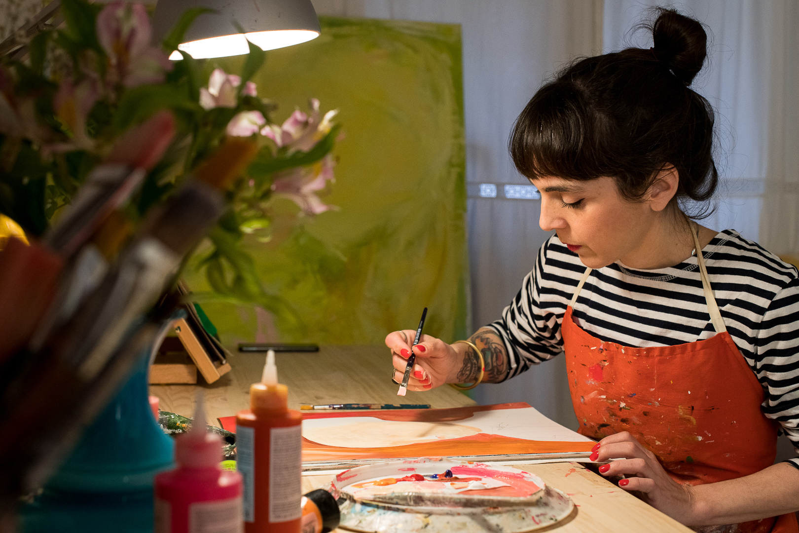 Retrato de  Irene Mala