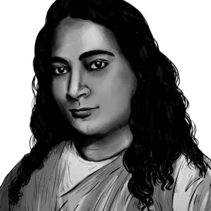Retrato de  Paramahansa Yogananda