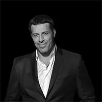 Retrato de Tony Robbins