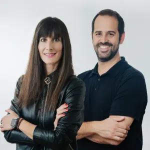 Retrato de Ana Pedroche y Fran de Vicente