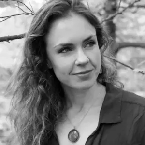 Retrato de Natalie Lawrence