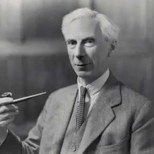 Retrato de  Bertrand Russell