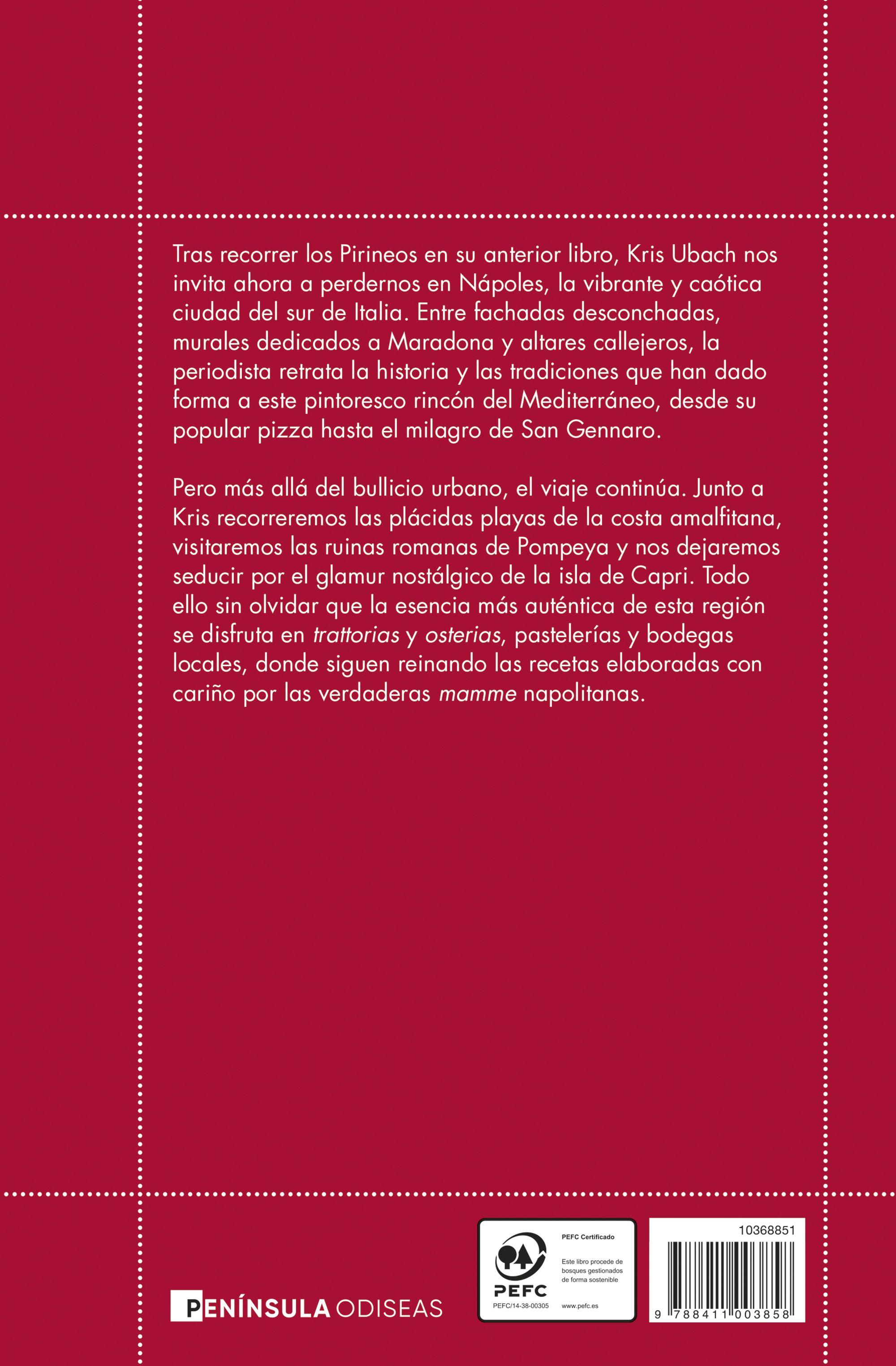 Miniatura contraportada Nápoles, el fuego del Mediterráneo