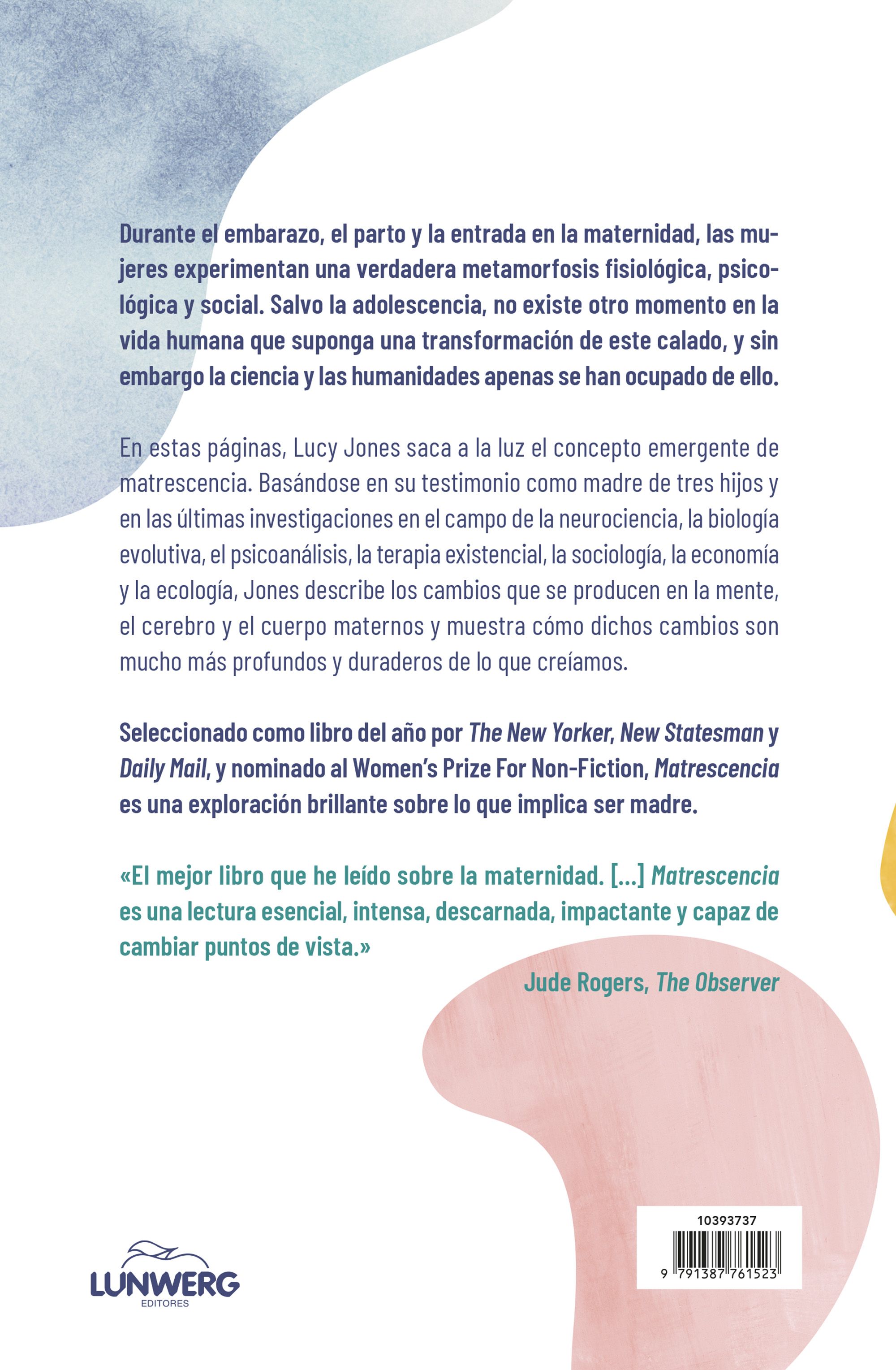 Miniatura contraportada Matrescencia