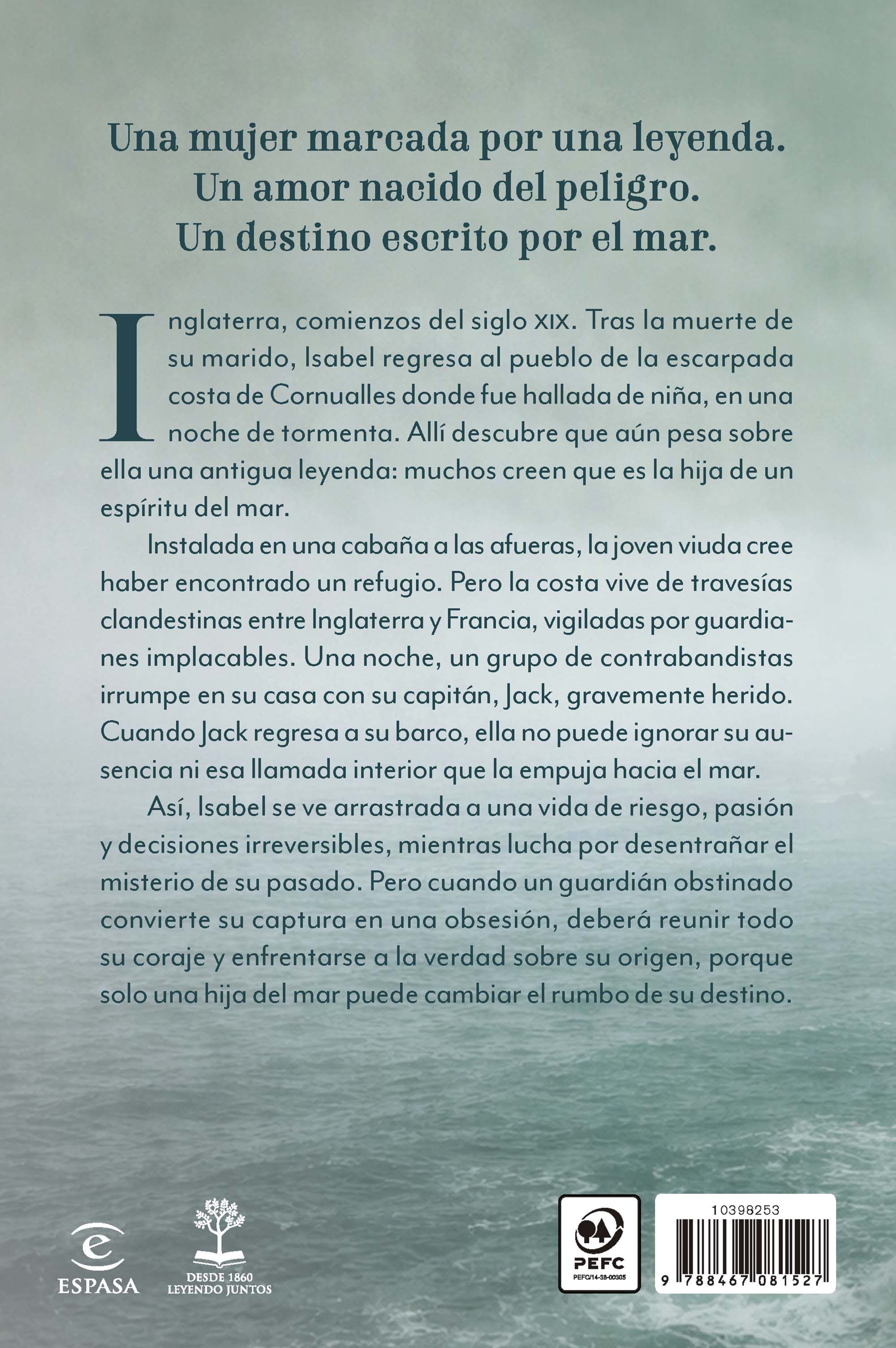 Miniatura contraportada La hija del mar