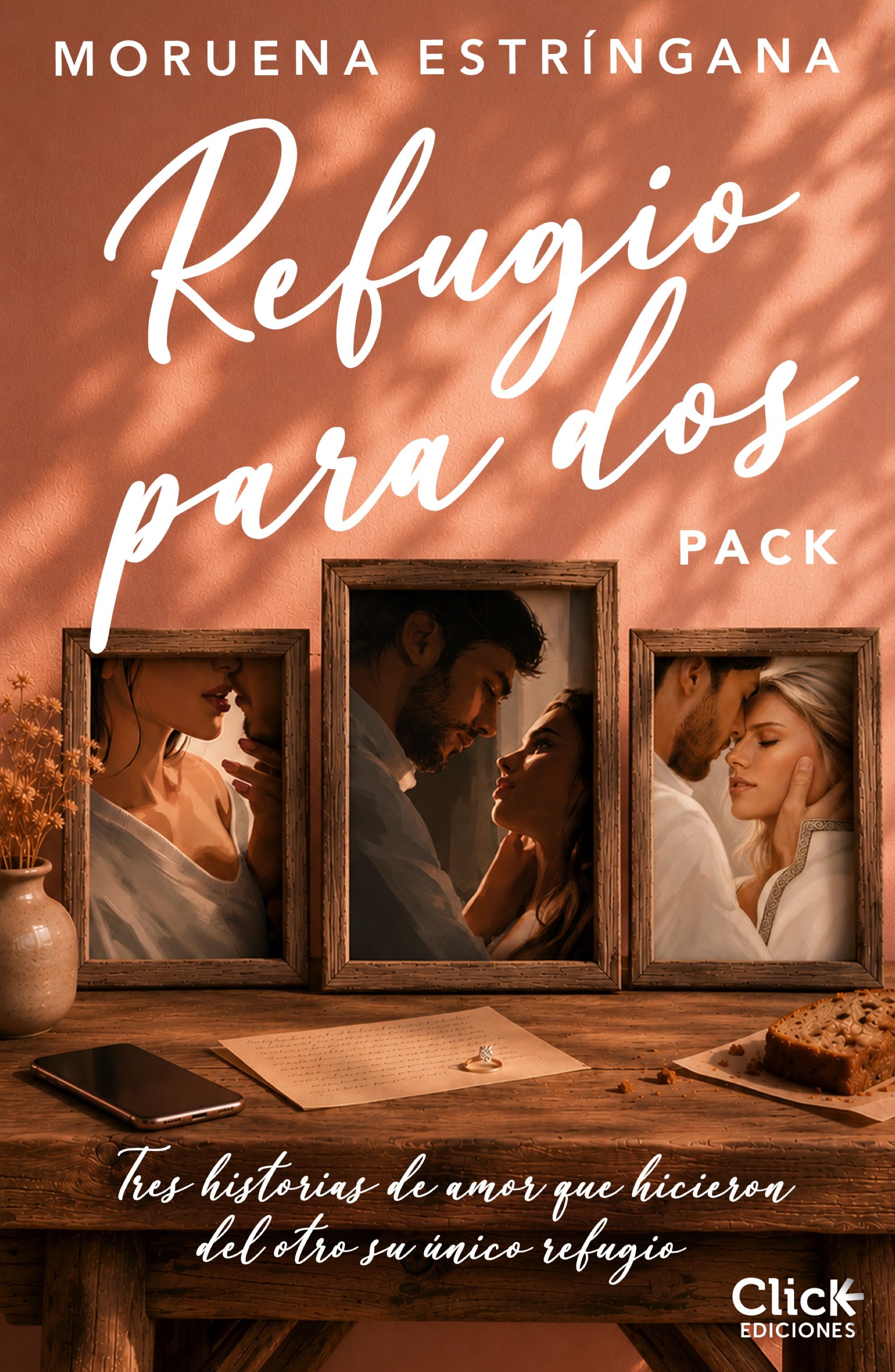 Portada Pack trilogía Refugio para dos