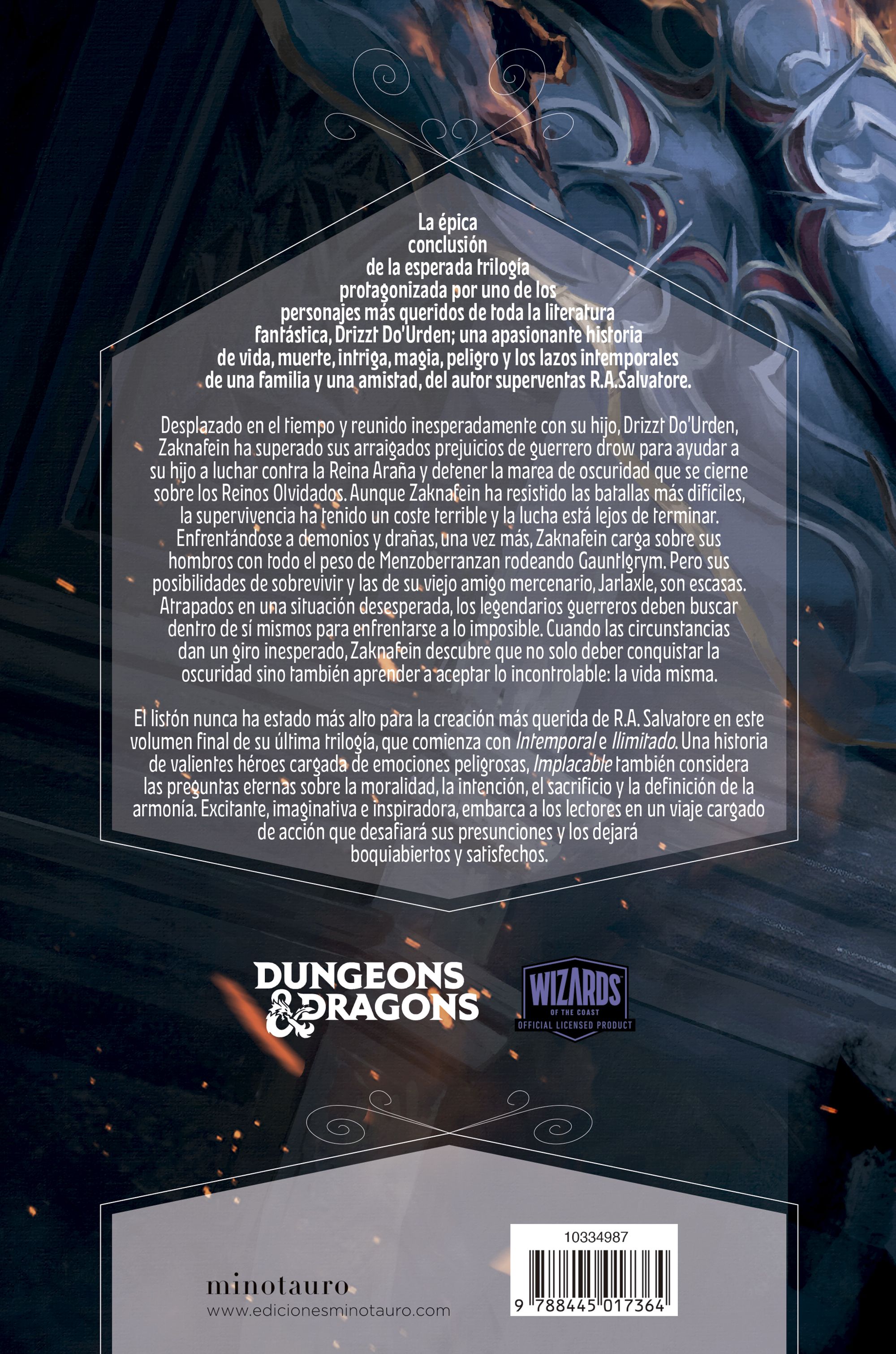 Miniatura contraportada Generaciones nº 03/03 Implacable
