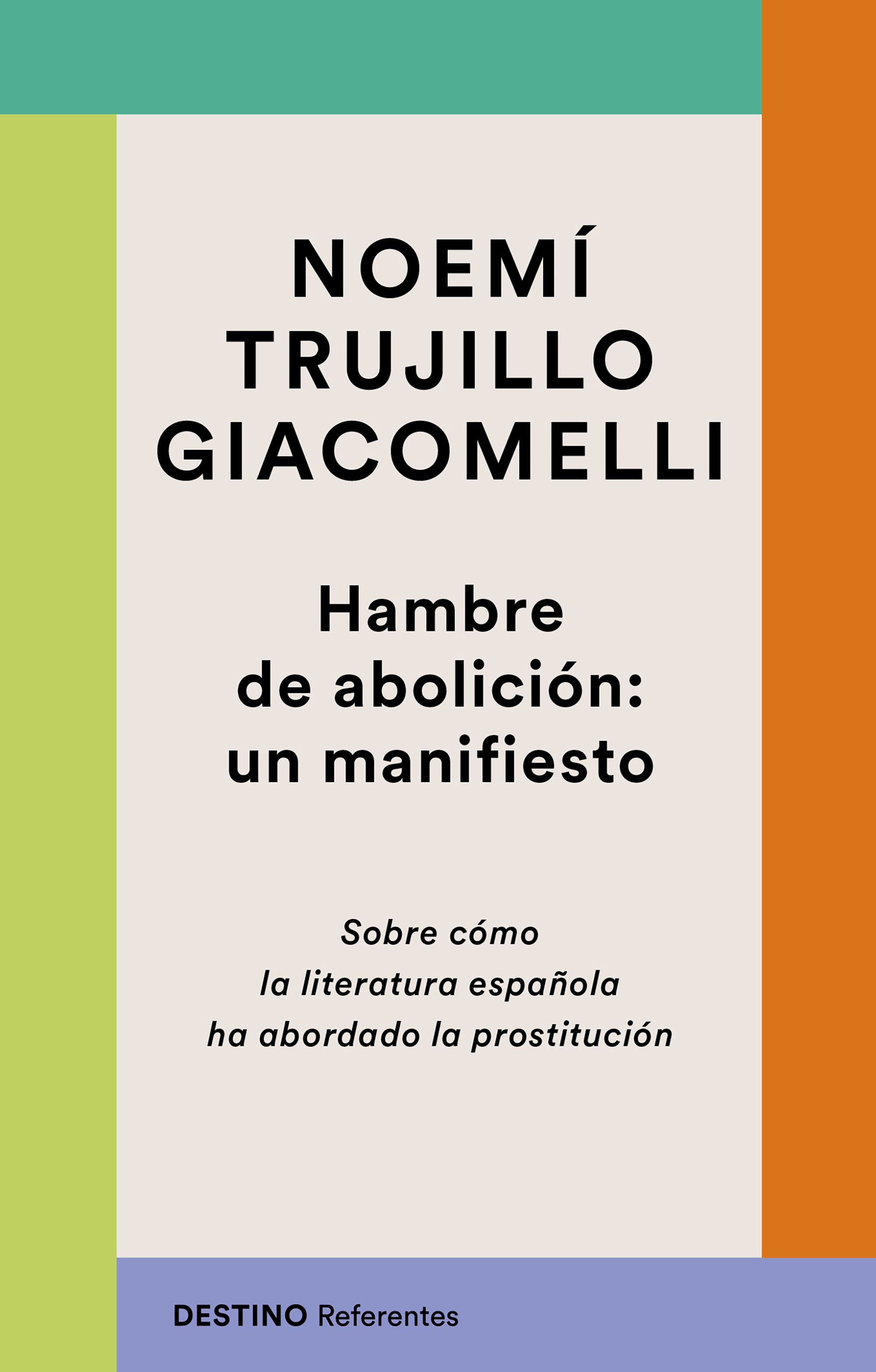Portada Hambre de abolición: un manifiesto