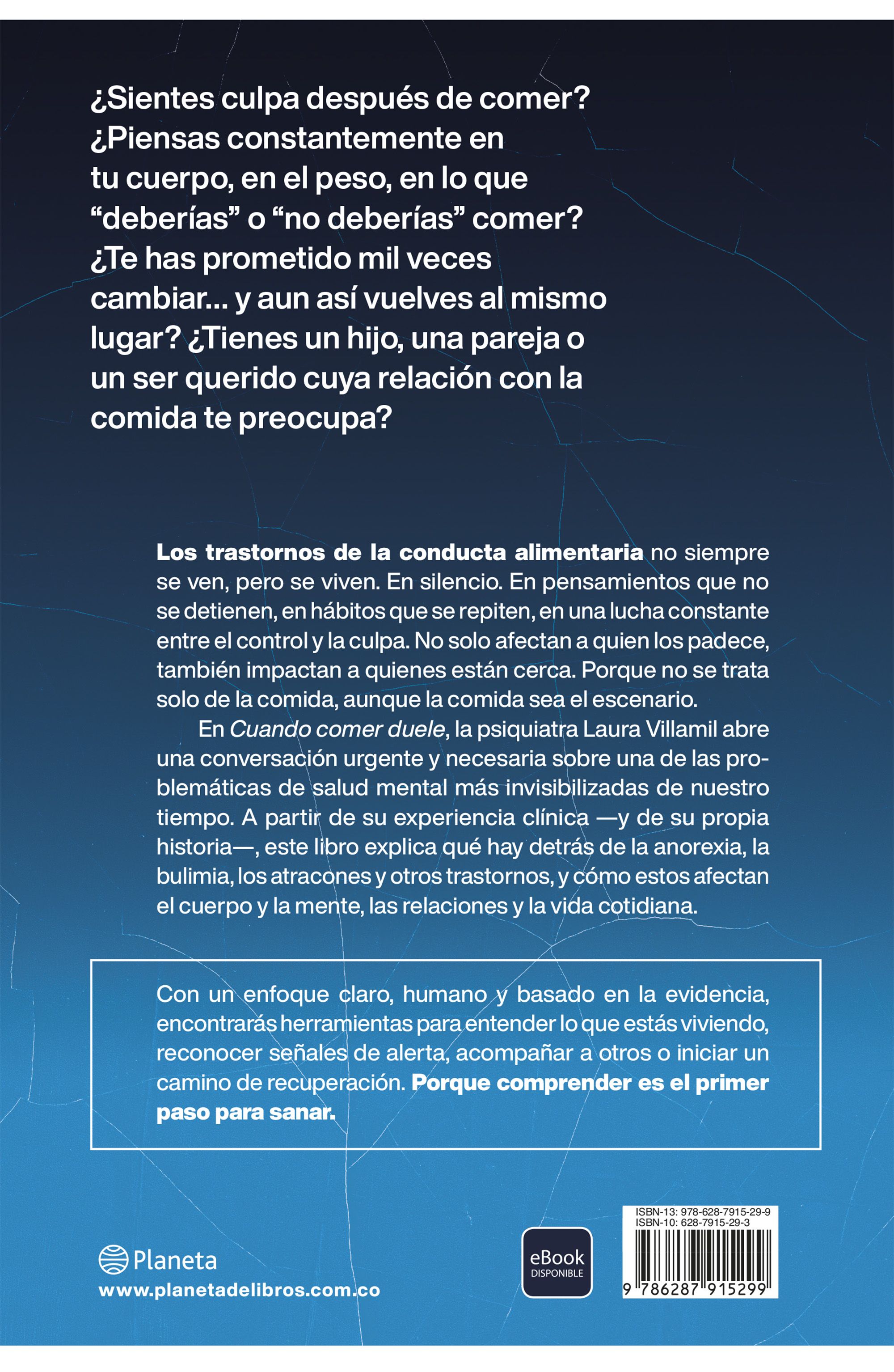 Miniatura contraportada Cuando comer duele