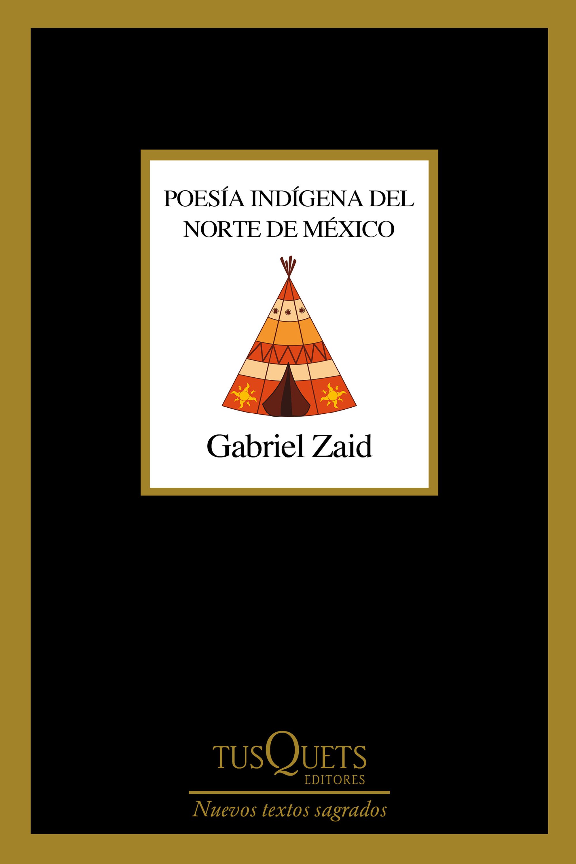 Portada Poesía indígena del norte de México