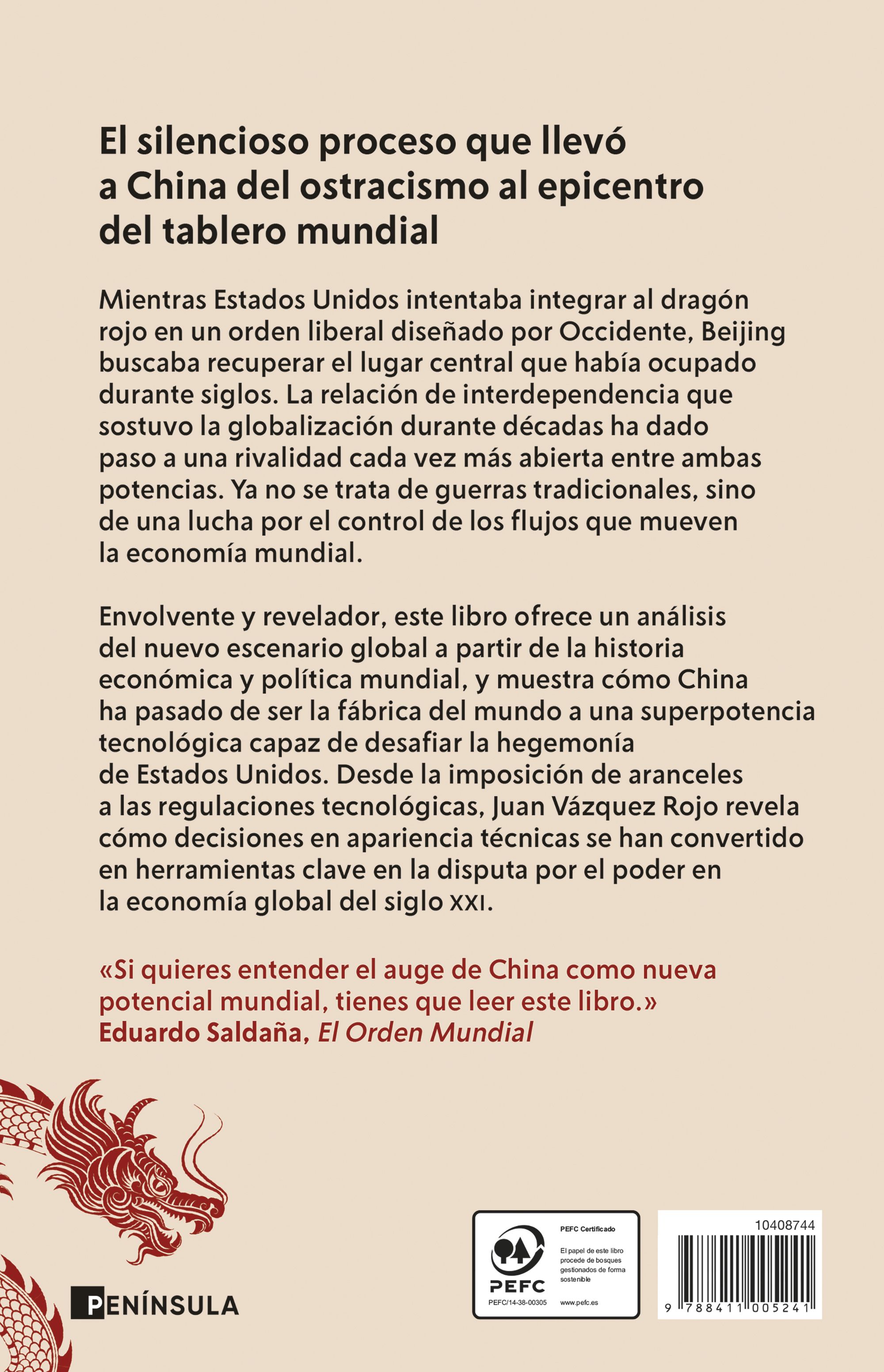Miniatura contraportada El regreso de China