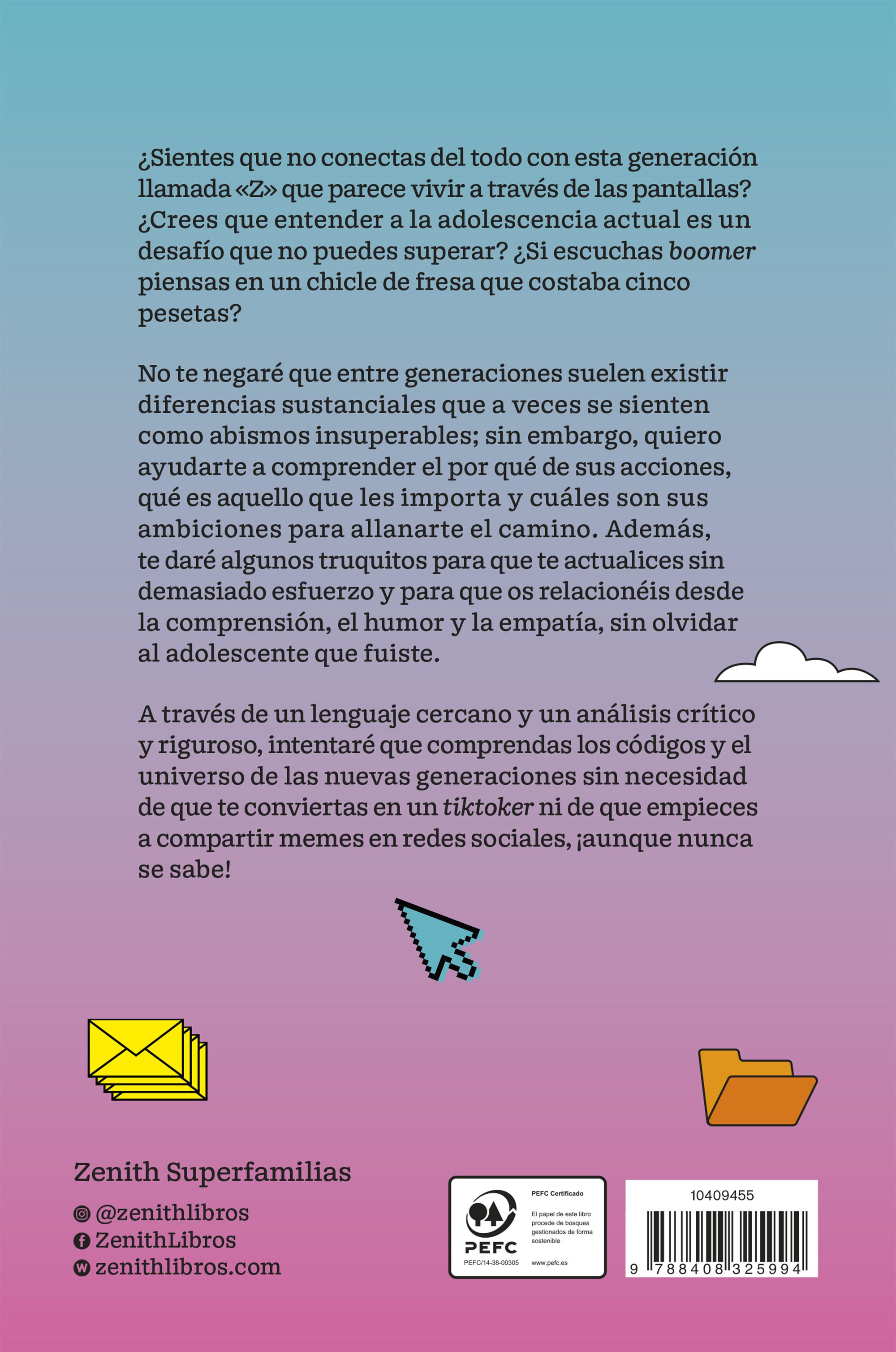 Miniatura contraportada Acercarse a la generación Z