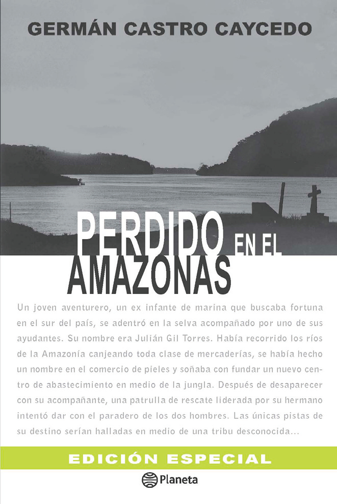 Portada Perdido en el Amazonas