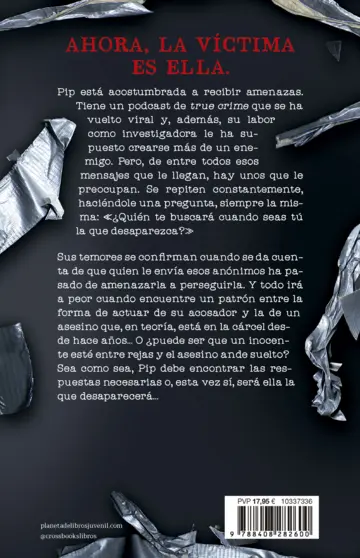 Contraportada Venganza para víctimas