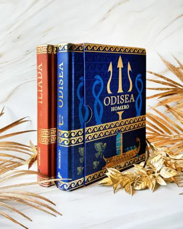Imagen extra Estuche Ilíada & Odisea. Edición limitada con cantos decorados 0