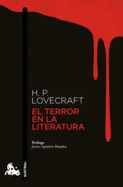 Portada El terror en la literatura