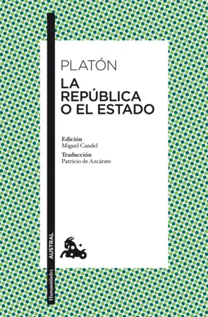 Portada La republica o el estado platon