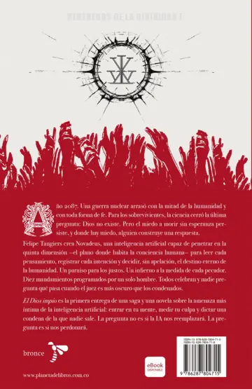 Contraportada El Dios Impío