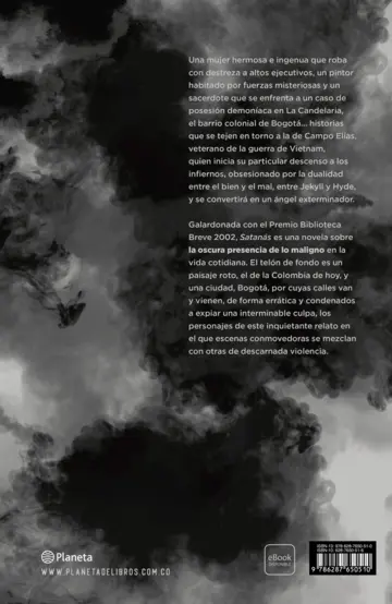 Contraportada Satanás