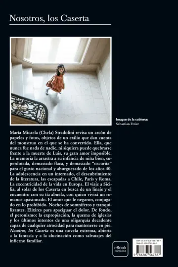 Contraportada Nosotros, los Caserta