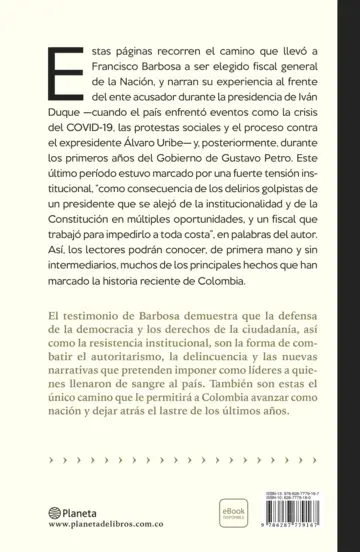 Contraportada El fiscal