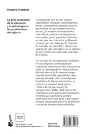 Miniatura contraportada Inteligencias múltiples