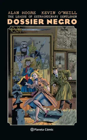 Portada The League of Extraordinary Gentlemen Dossier Negro