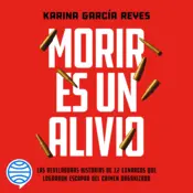 Portada Morir es un alivio