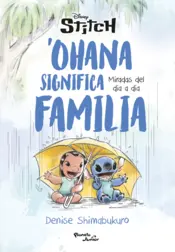 Portada Stitch. 'Ohana significa familia