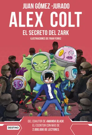 Portada Alex Colt. El secreto del Zark. Nueva presentación