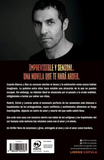 Contraportada Que arda esta casa con nosotros dentro