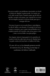 Miniatura contraportada El canto del cuco