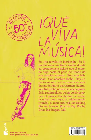 Contraportada ¡Qué viva la música!