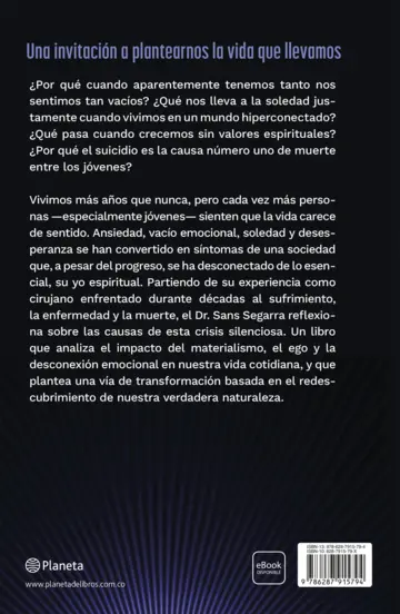 Contraportada La Humanidad en crisis