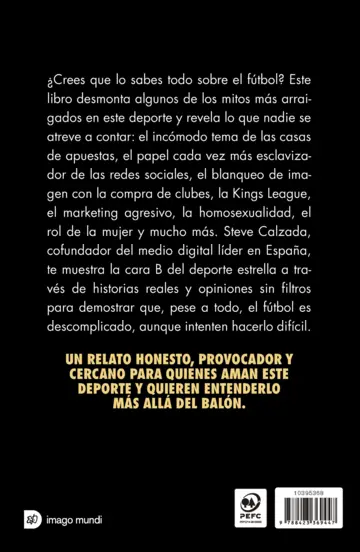 Contraportada El fútbol es descomplicado