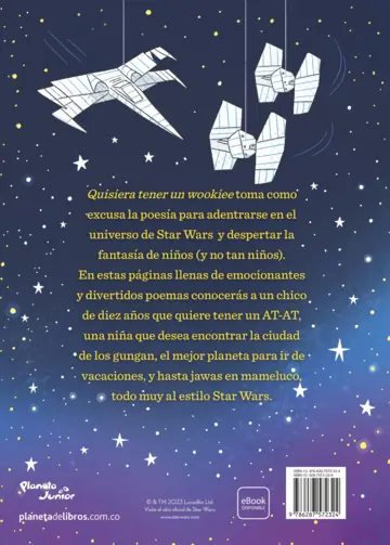Contraportada Quisiera tener un wookiee