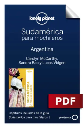 Portada Sudamérica para mochileros 3. Argentina