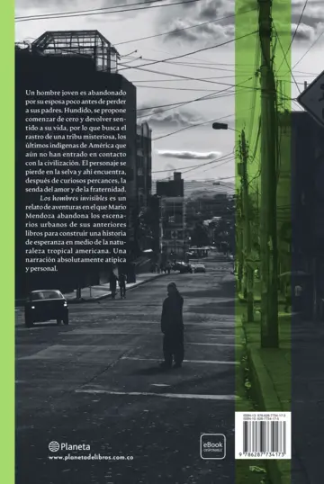 Contraportada Los hombres invisibles