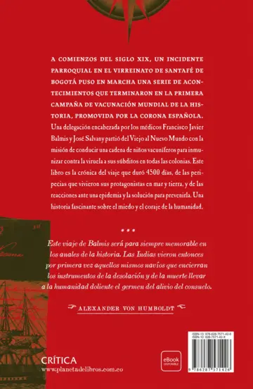 Contraportada De brazo en brazo: la odisea de una vacuna