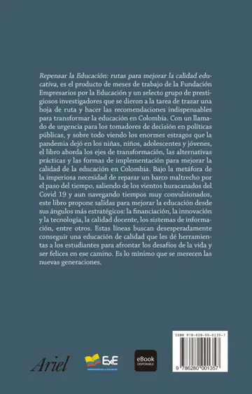 Contraportada REPENSAR LA EDUCACIÓN