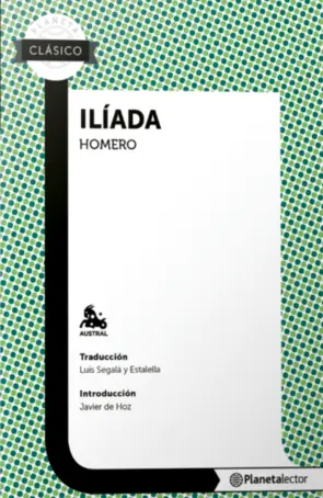Portada Ilíada
