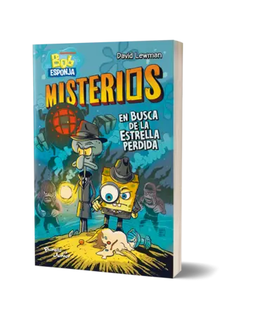 Portada Bob Esponja. Misterios 1. En busca de la estrella perdida