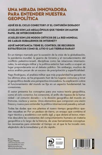 Contraportada Por un pedazo de tierra