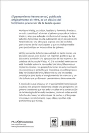 Miniatura contraportada El pensamiento heterosexual