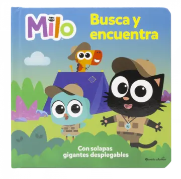 Imagen extra Milo. Busca y encuentra. Con solapas gigantes desplegables 0