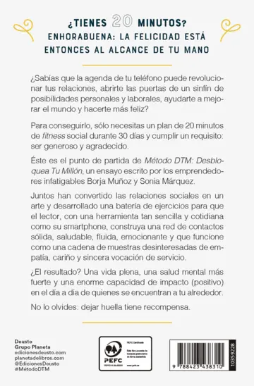 Contraportada Método DTM: Desbloquea Tu Millón