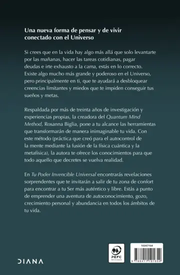 Contraportada Tu poder invencible universal